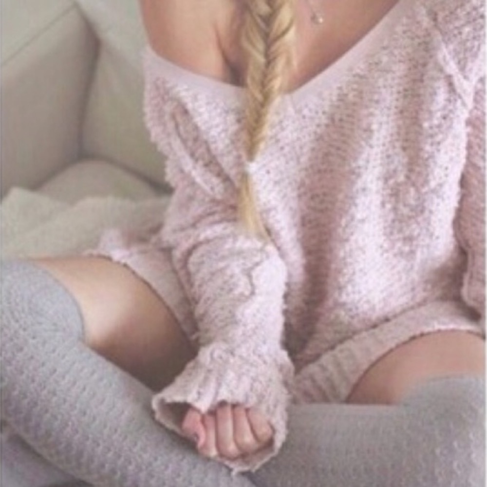 Free People Oversize Songbird Sweater